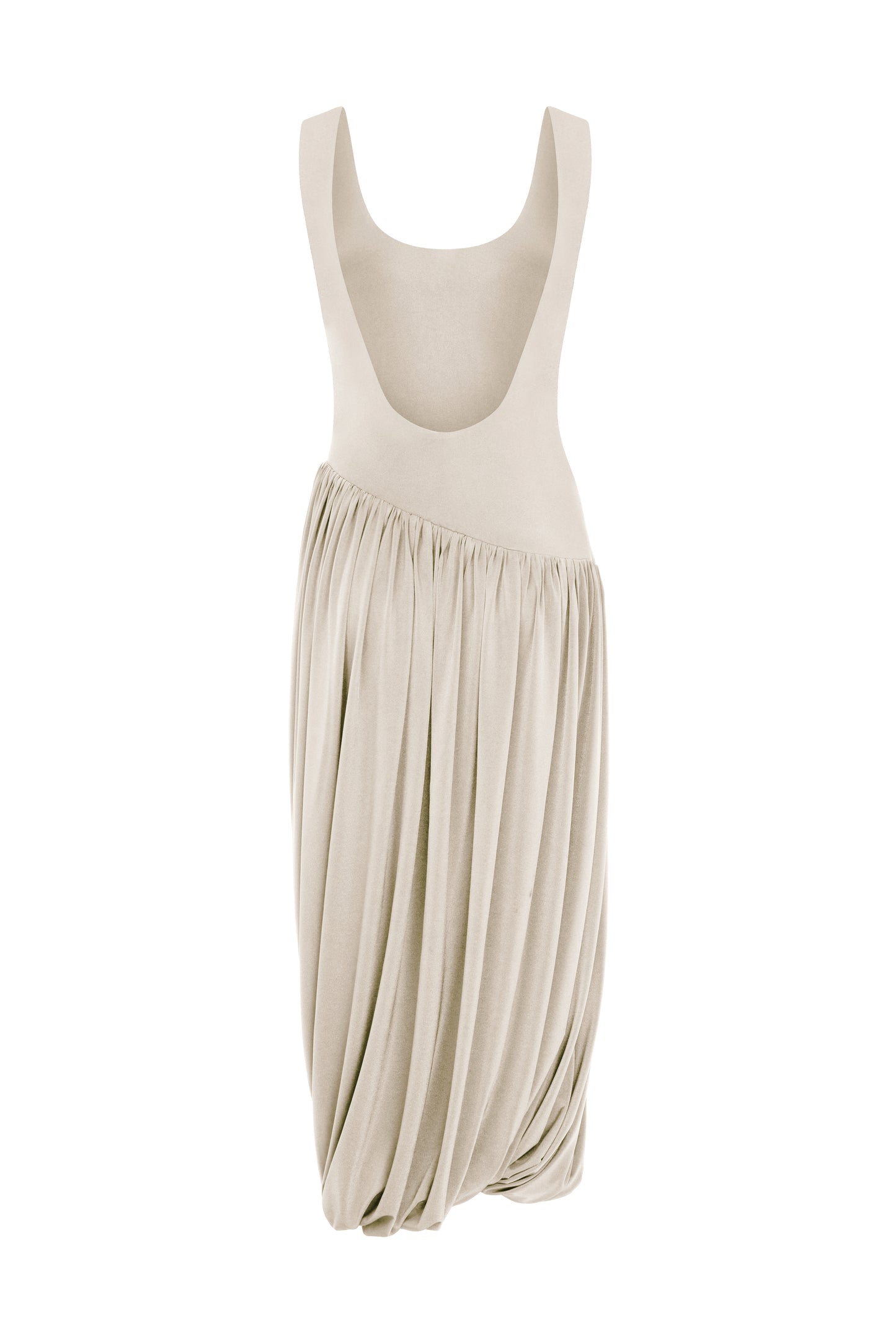 Arete Dress in Latte Jersey