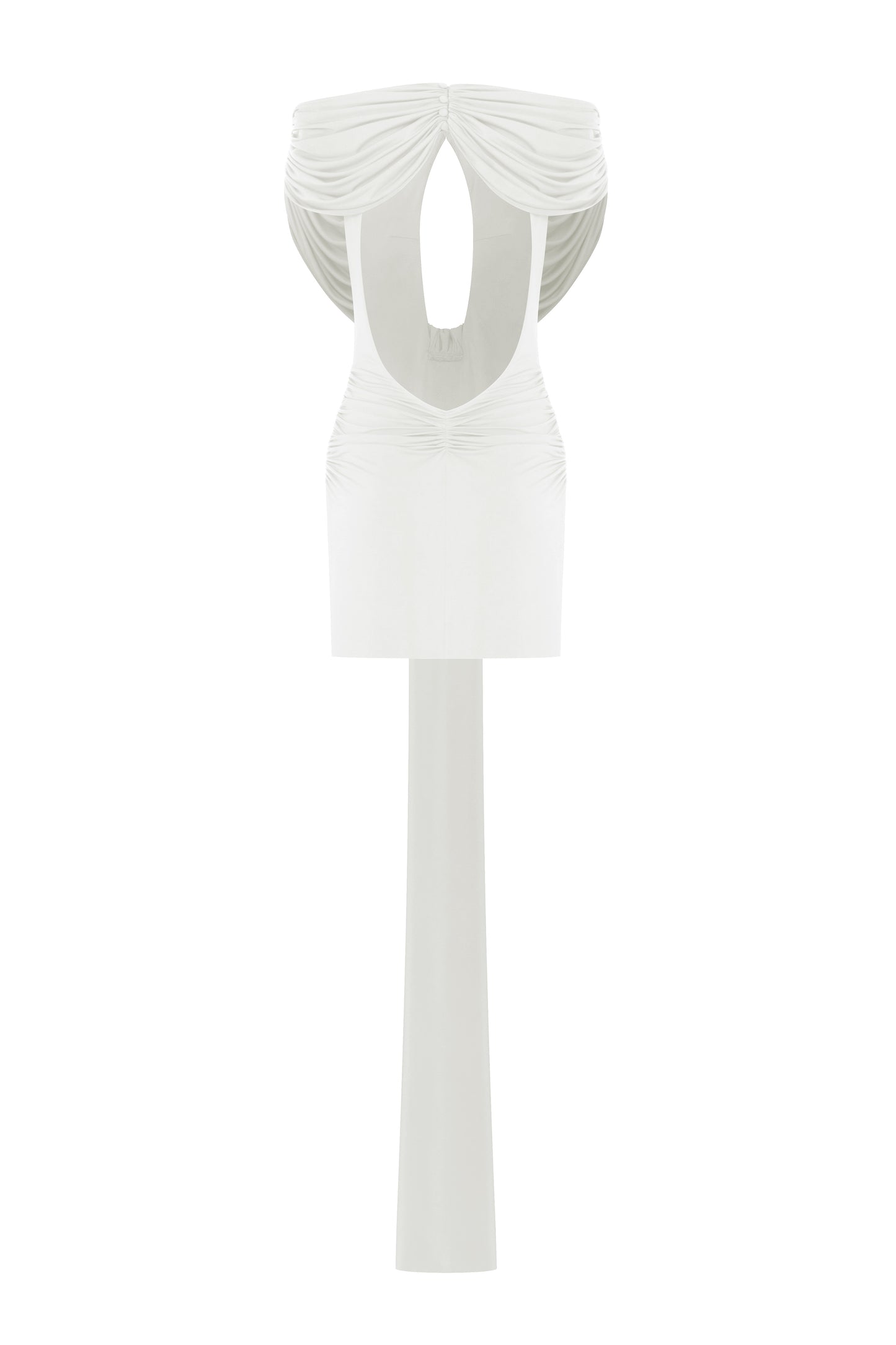 Ritz Mini Dress in White