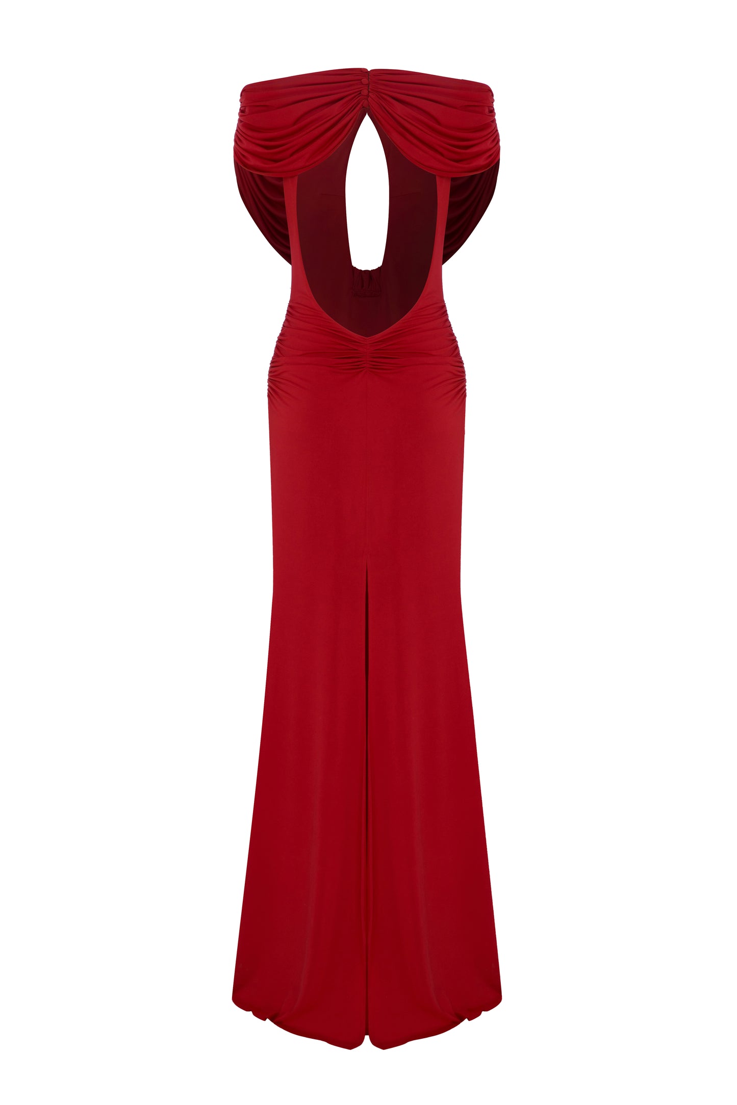 Ritz Gown in Chili Red