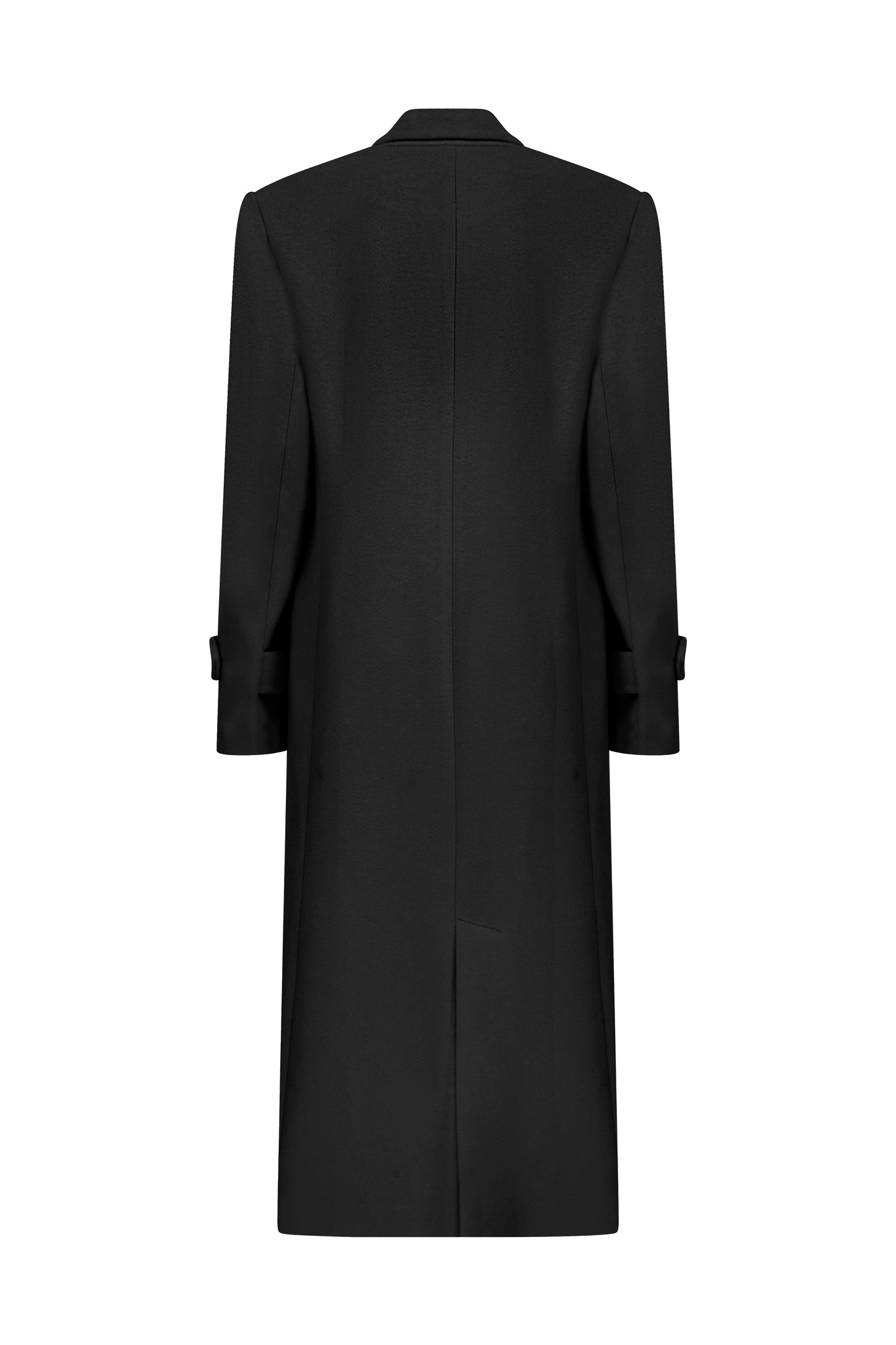 Devon Oversized Coat in Black