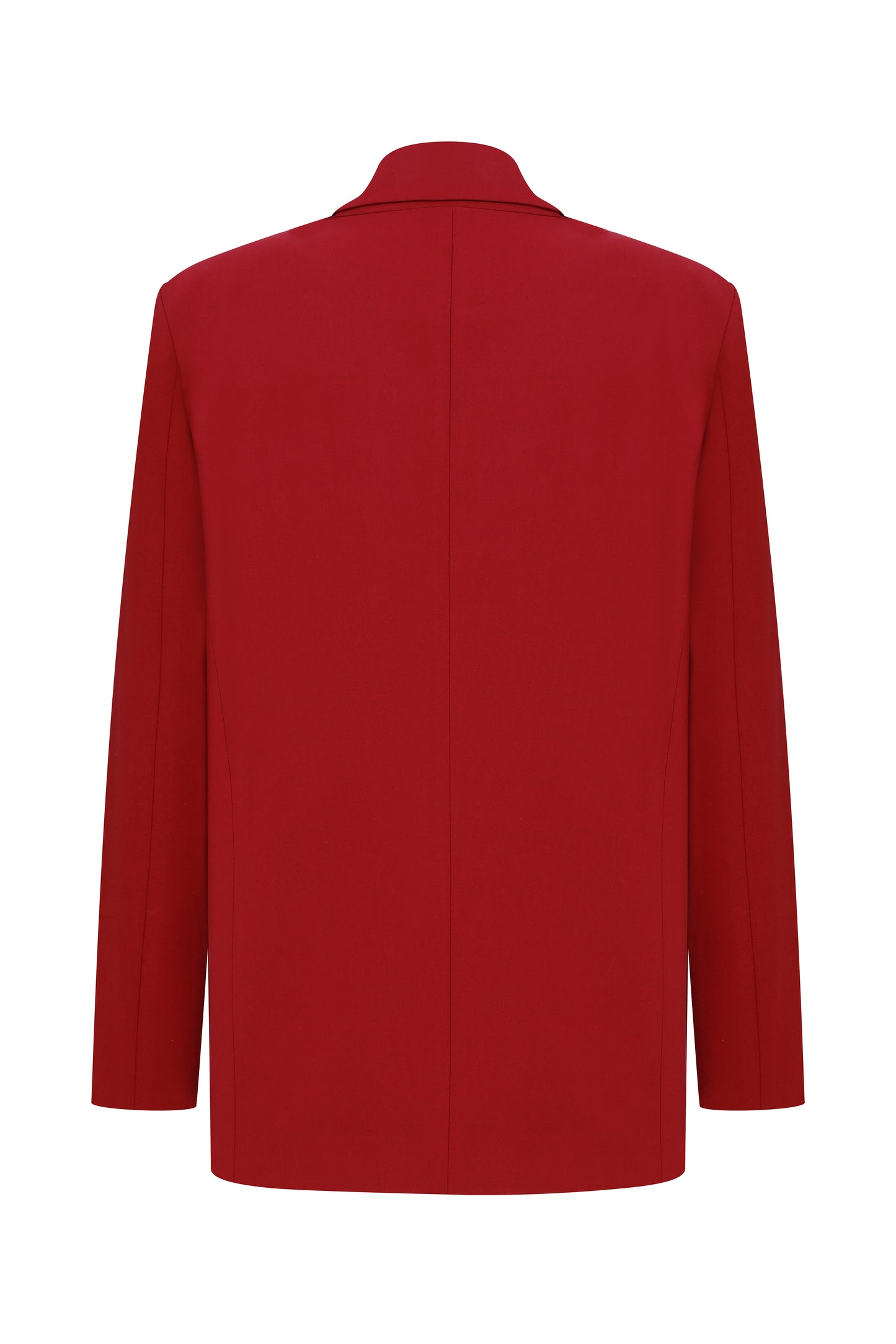 Giana Blazer in Burgundy