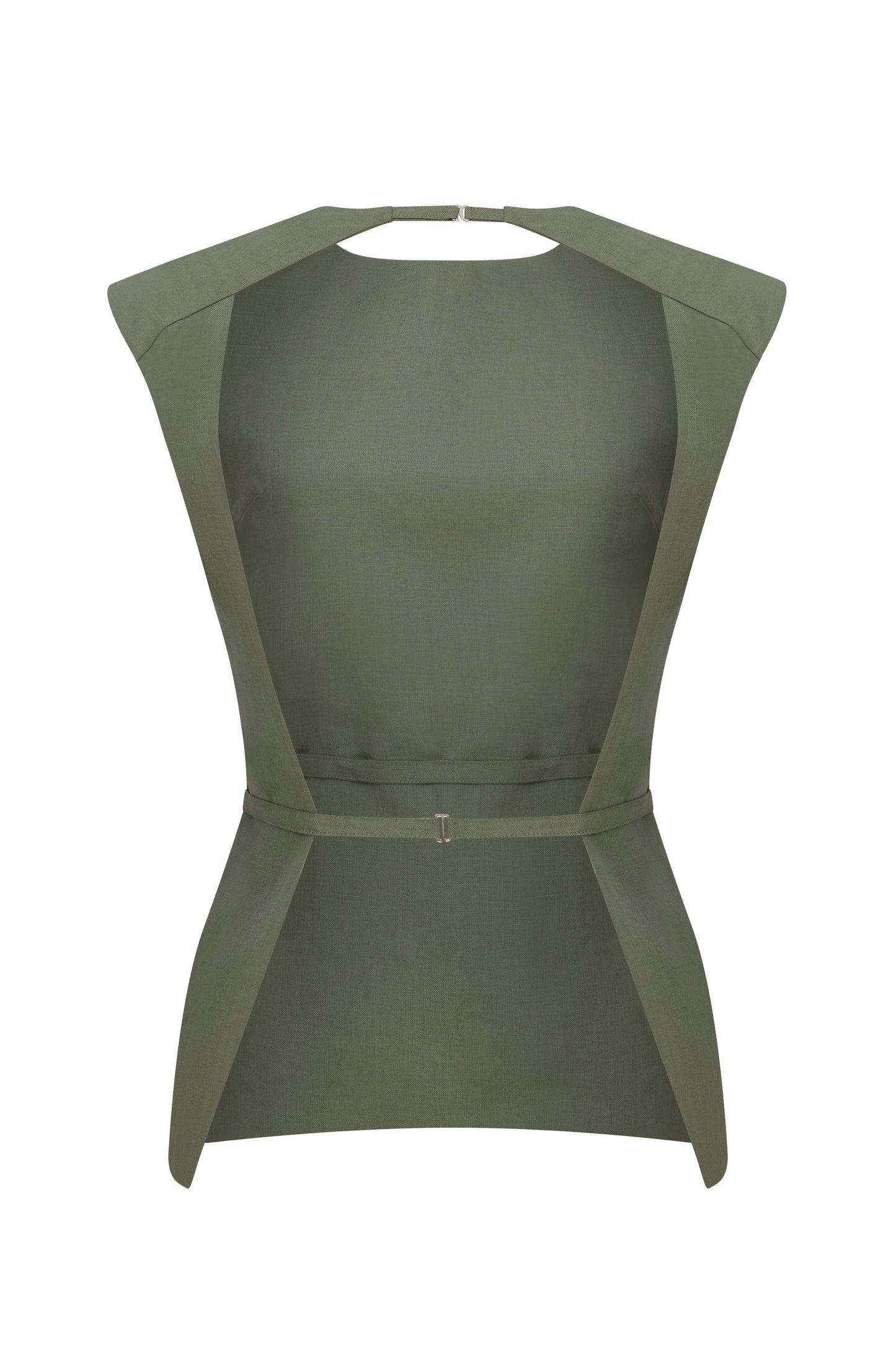 Lauren Backless Top in Khaki