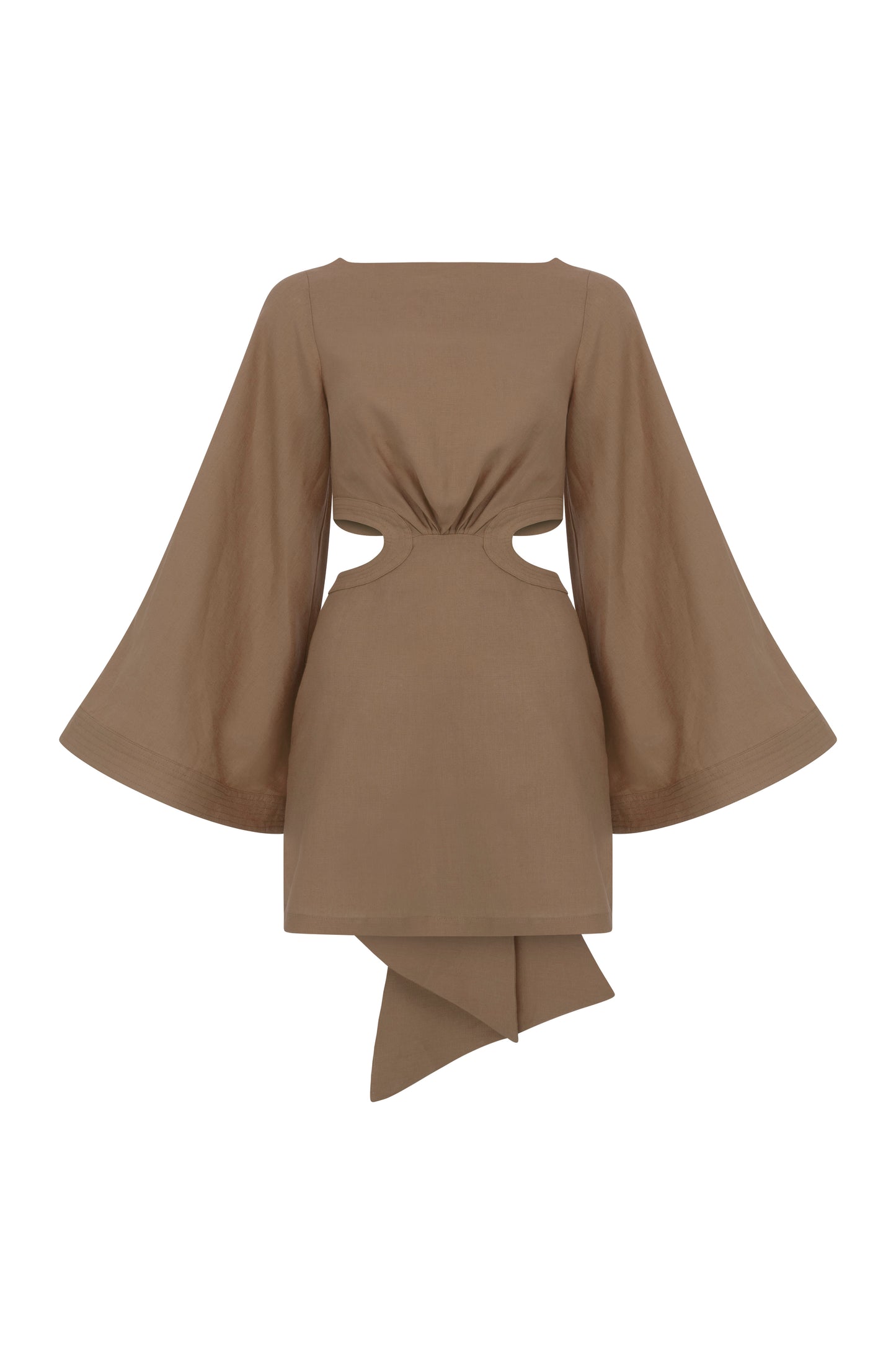 Lexa Mini Dress in Mocha