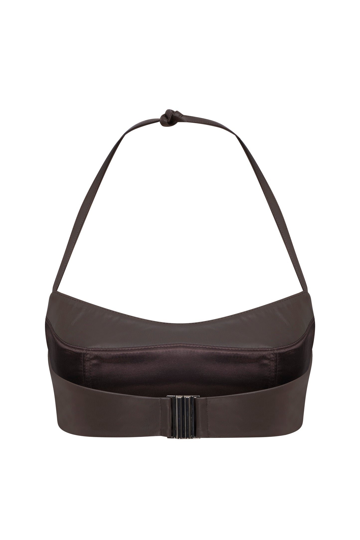 Gisele Vegan Bra in Chocolate Brown