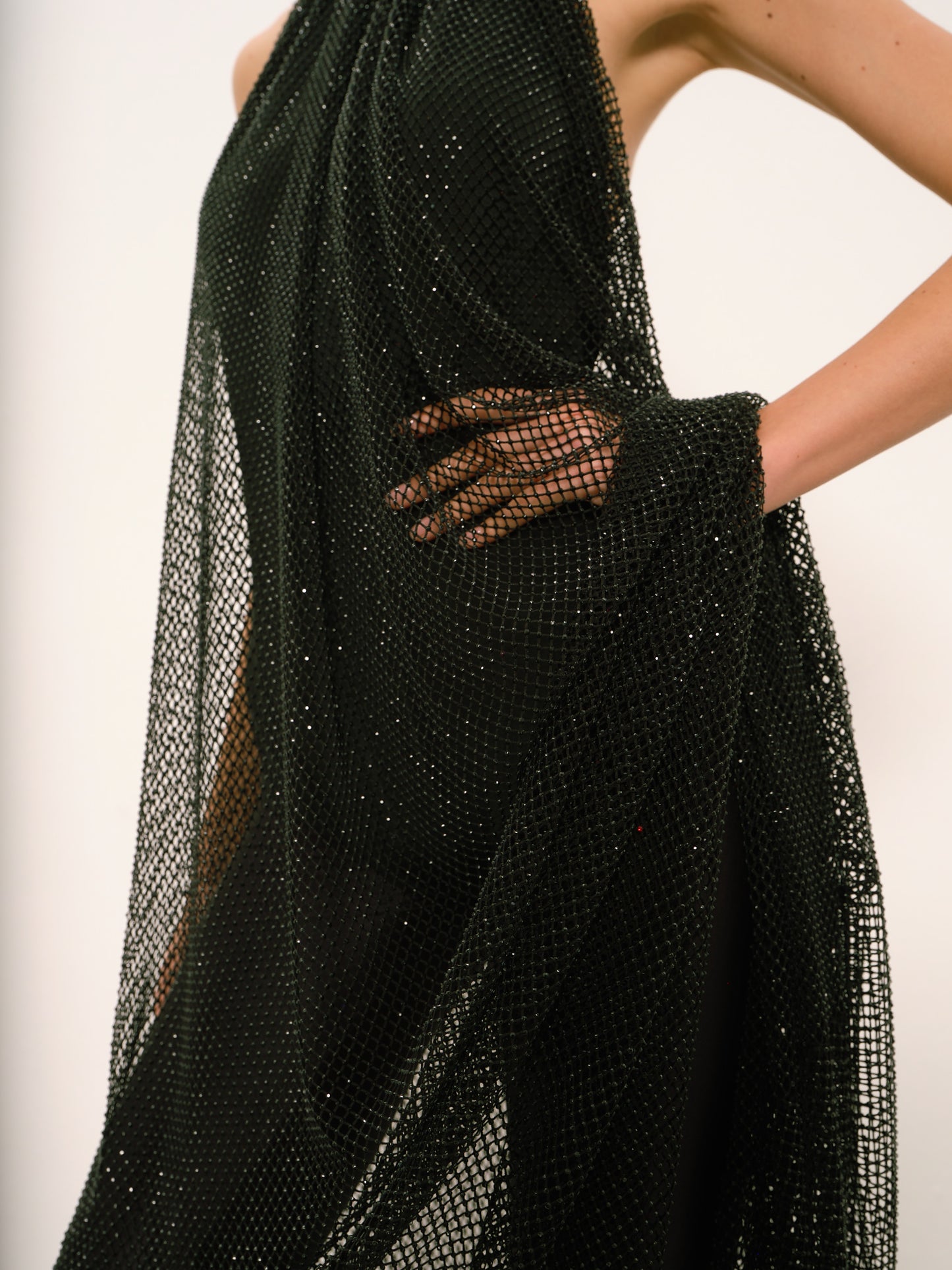 Penelope Maxi Gown in Sequin Mesh