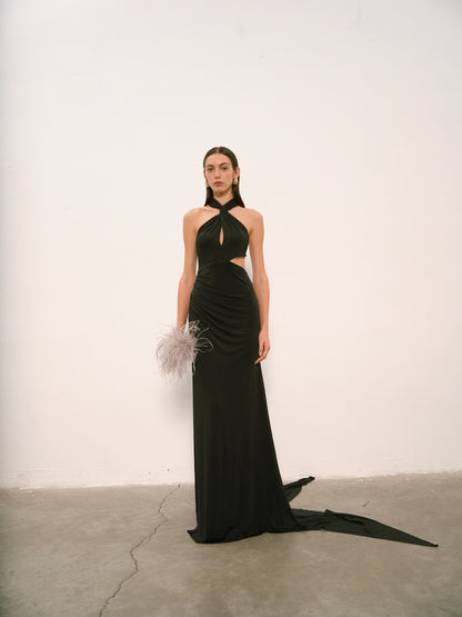 Mya Gown in Black