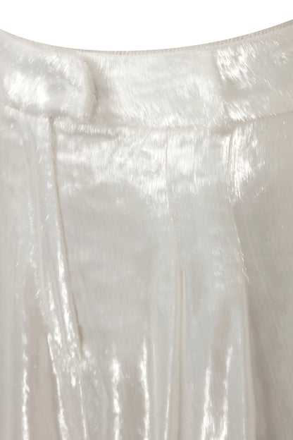 Liquid Trousers in White