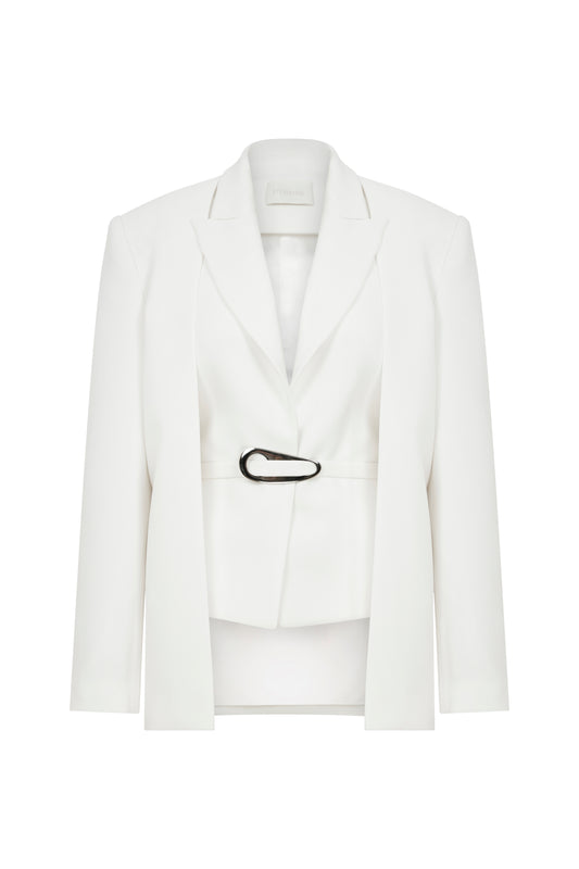 Elaine Blazer in White