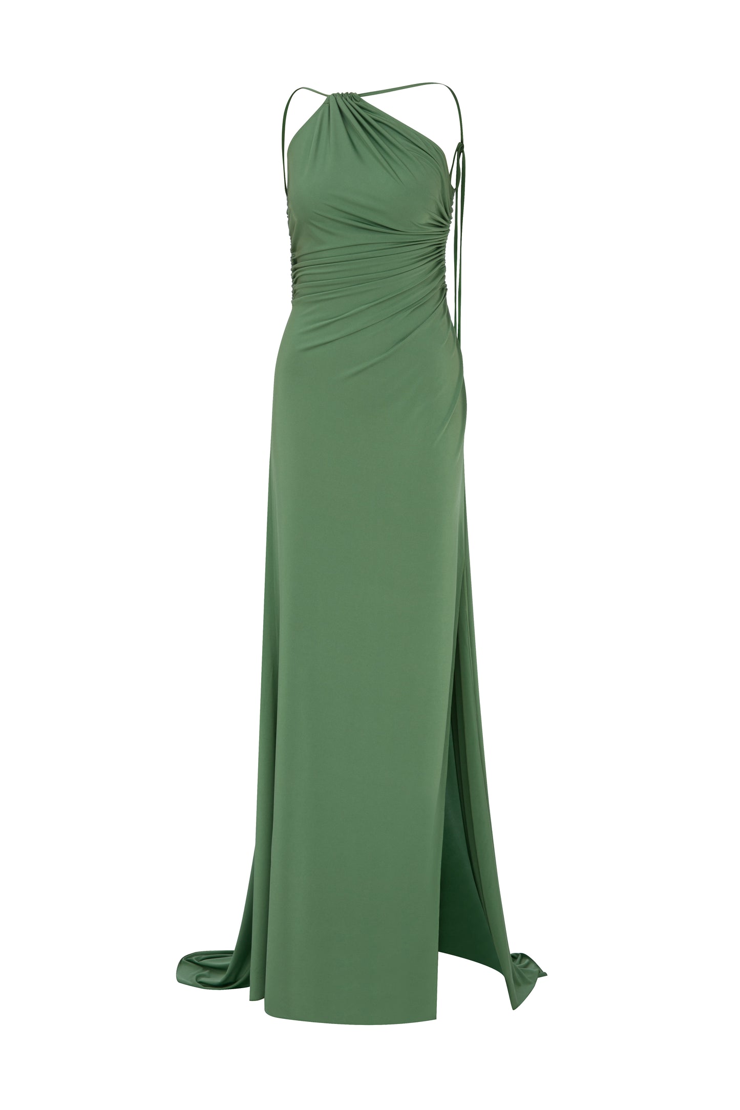 Eleran Gown in Olive Green