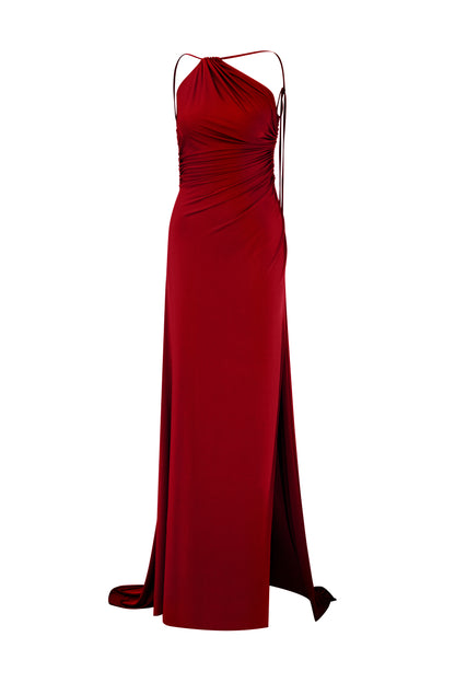 Eleran Gown in Chili Red