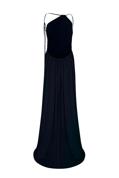 Eleran Gown in Indigo
