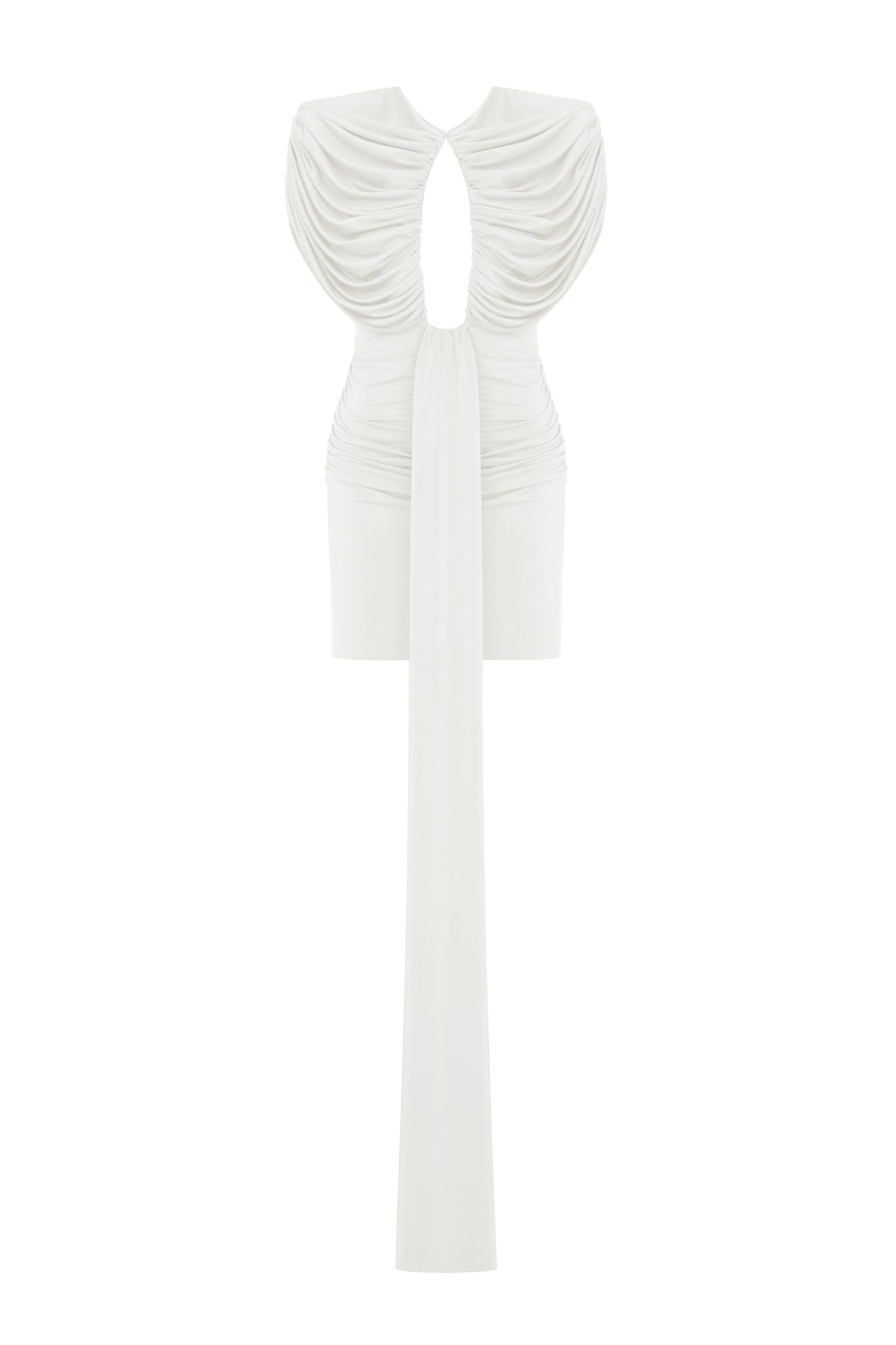 Ritz Mini Dress in White
