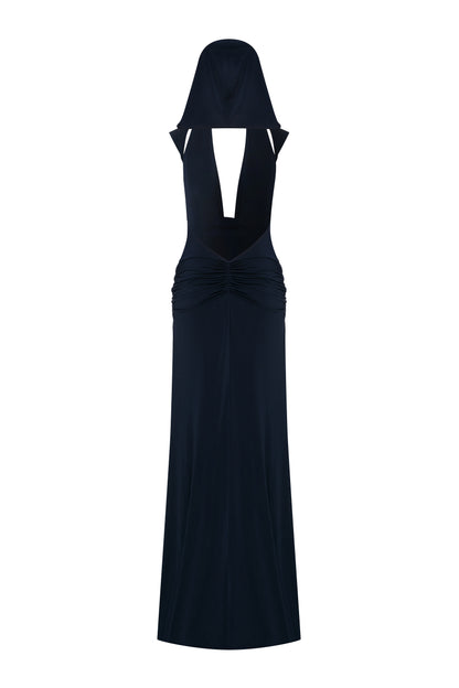 Karlita Gown in Navy