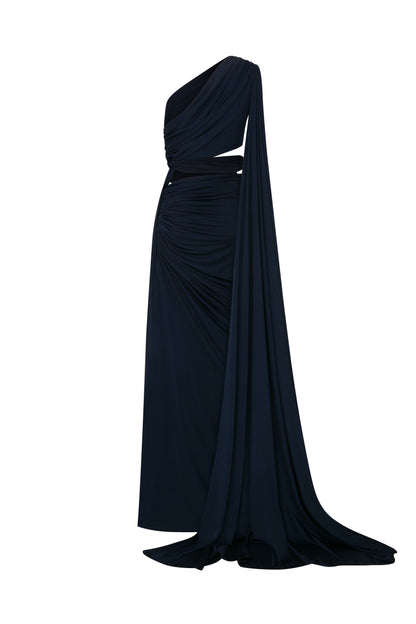 Celestina Gown in Navy