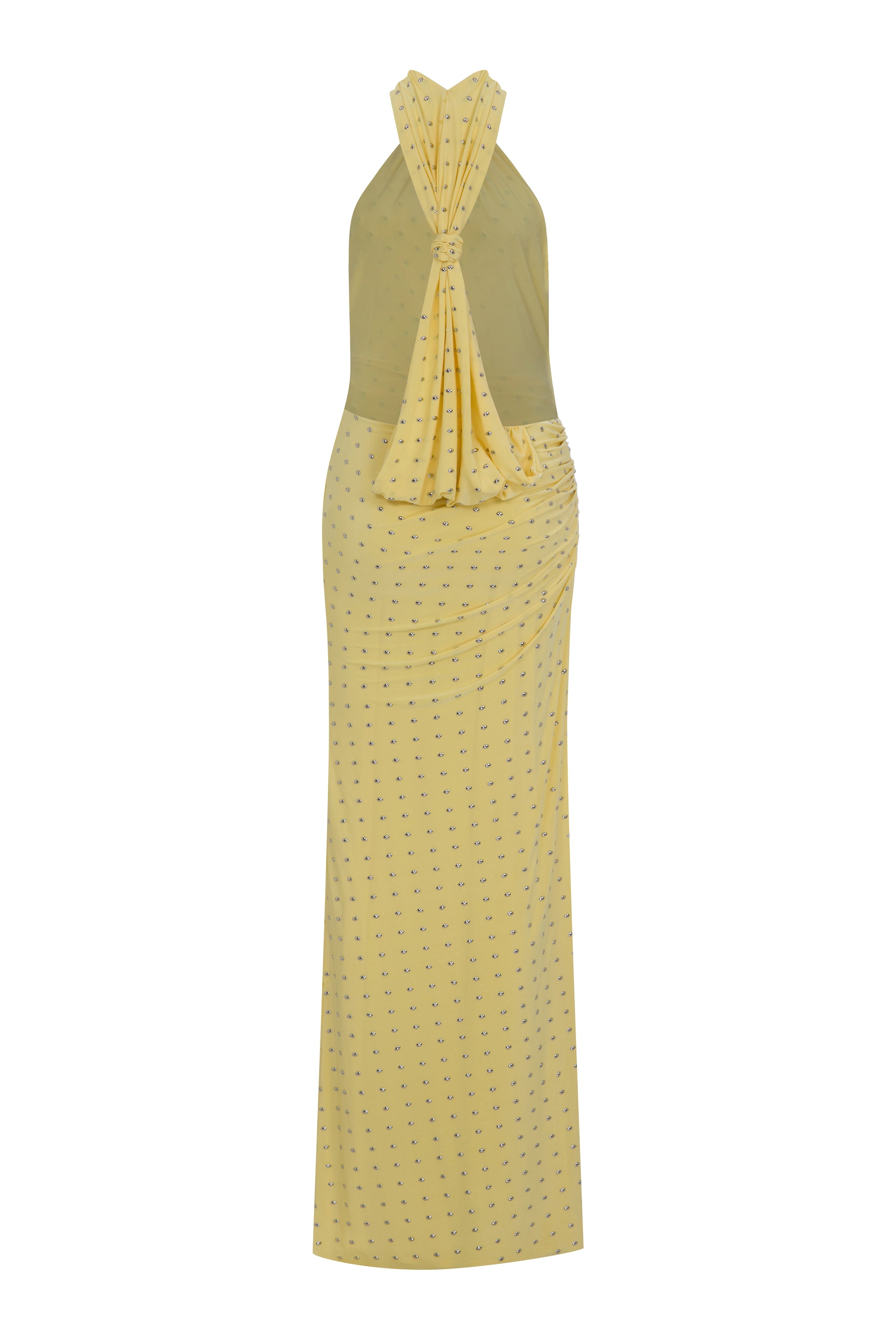 Tyla Gown in Stapled Butter Yellow – Studio PM
