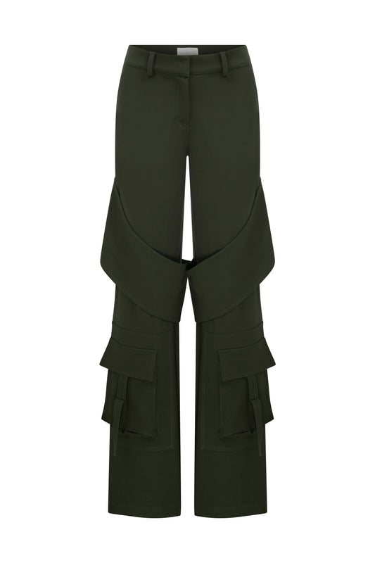 Nevis Cargo Pants in Khaki