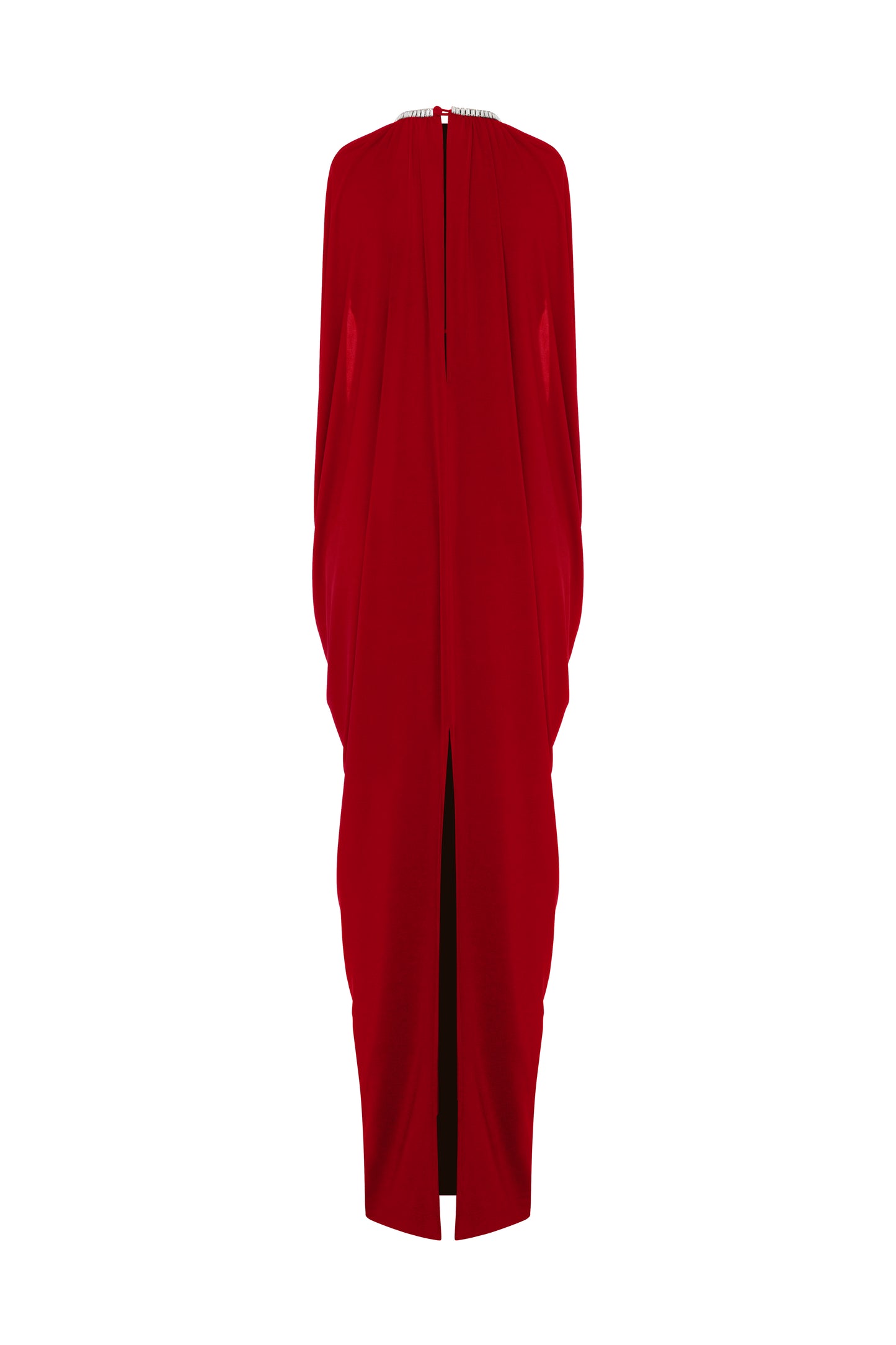 Cicada Gown in Chili Red