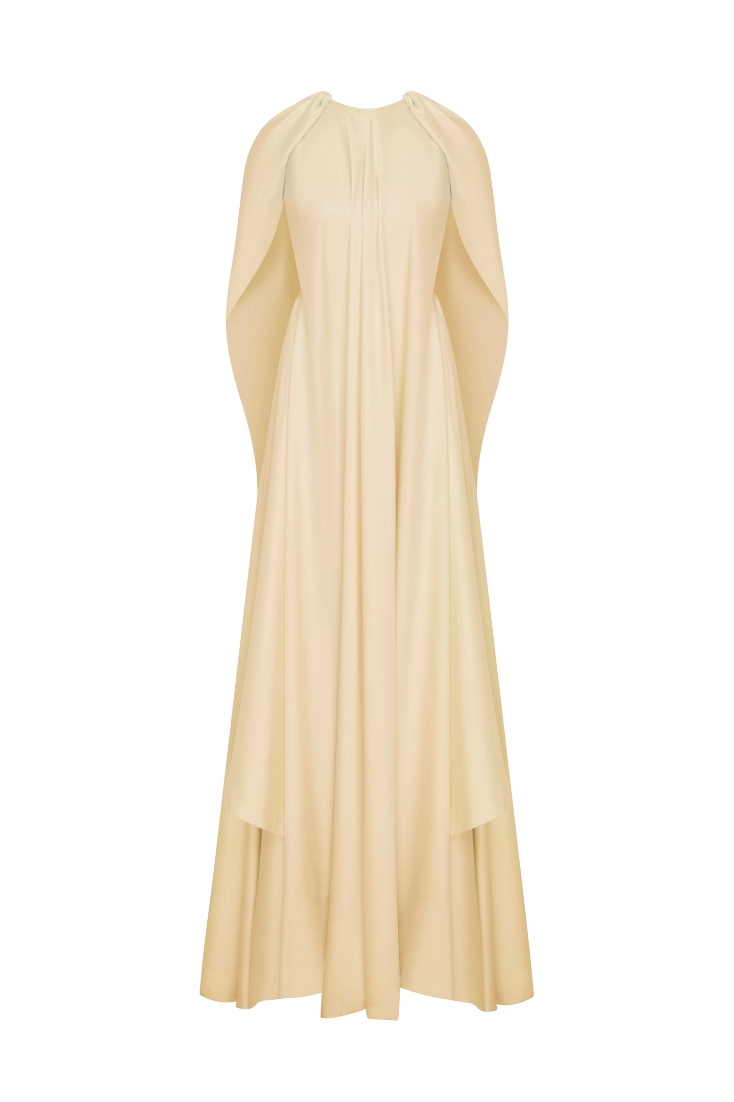 Pera Gown in Satin Yellow