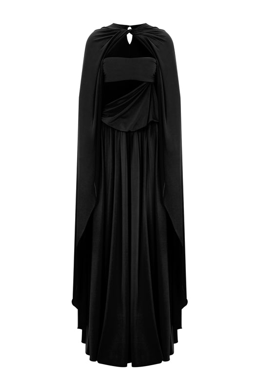 Jasmine Gown in Black
