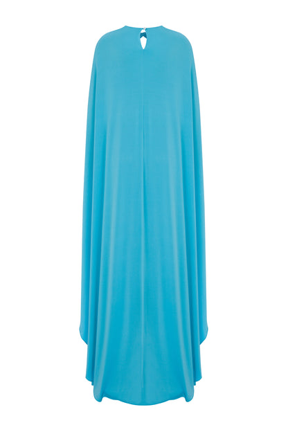 Jasmine Gown in Vibrant Blue