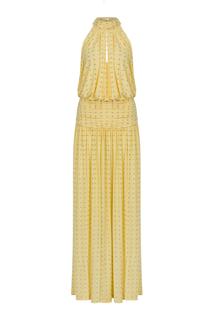 Pixie Gown in Stapled Butter Yellow