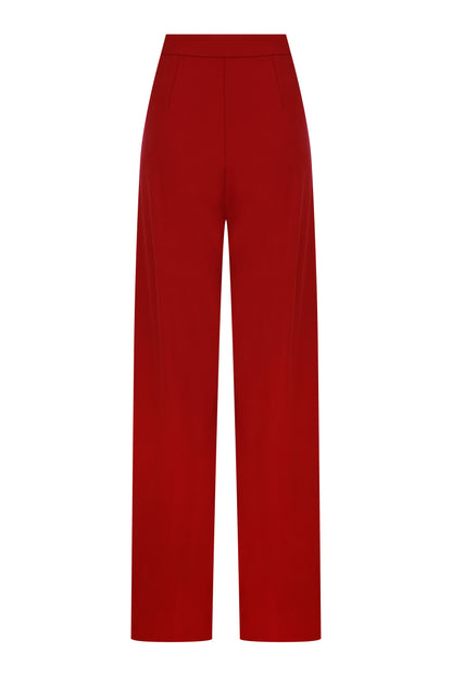 Ivy Trousers in Burgundy