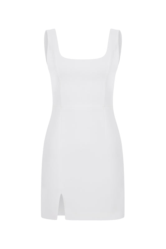 Arella Mini Dress in White